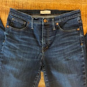Madewell 9 Inch High-Rise Skinny Jeans
